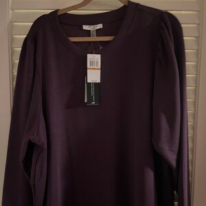 Cable & Gauge Purple Long Sleeve Top